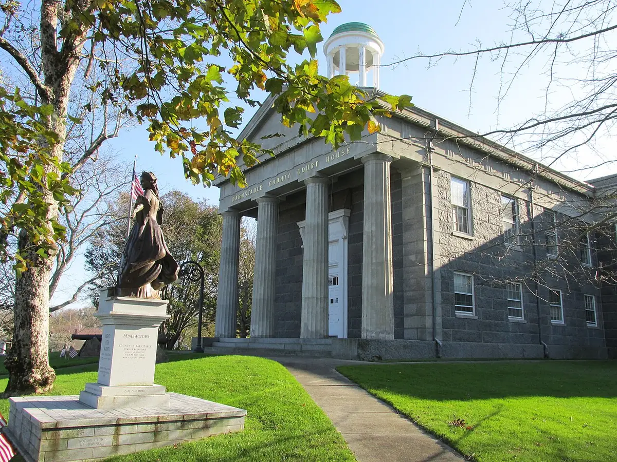 Barnstable County Courthouse in Barnstable village