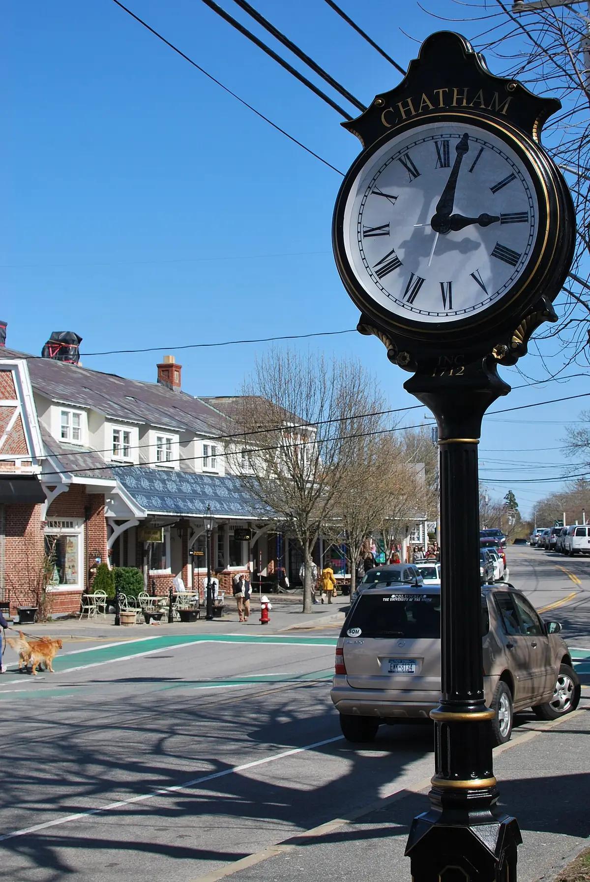 Street clock on Main Street, Chatham
